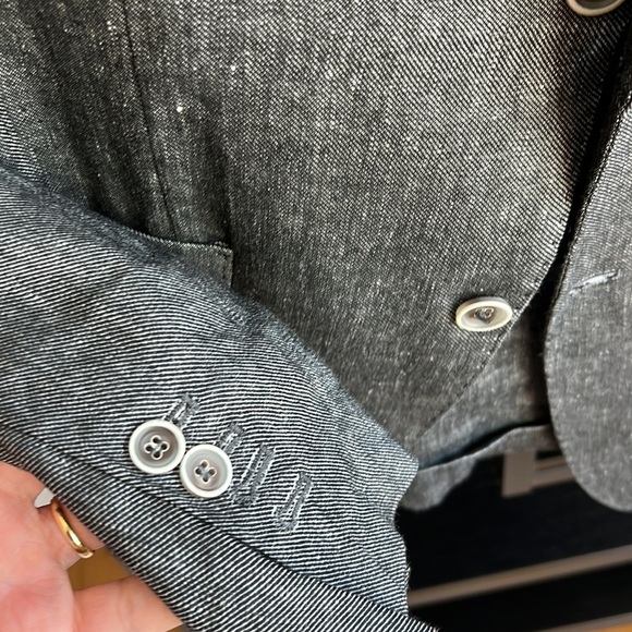 Made in Italy luxury Summer suit. Linen blend. - Picture 2 of 5